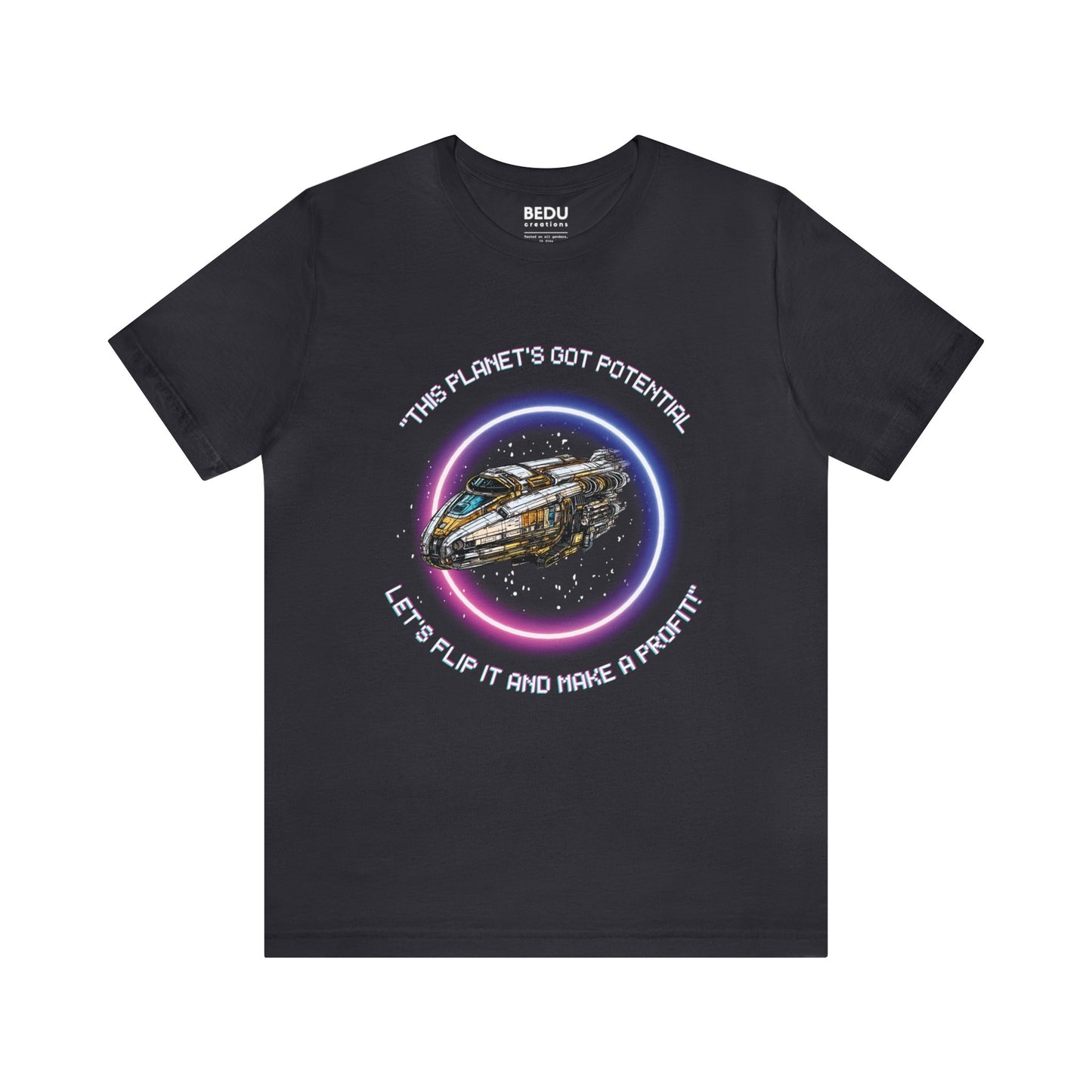 Galactic Profit planet Tshirt: Unleash the Fun