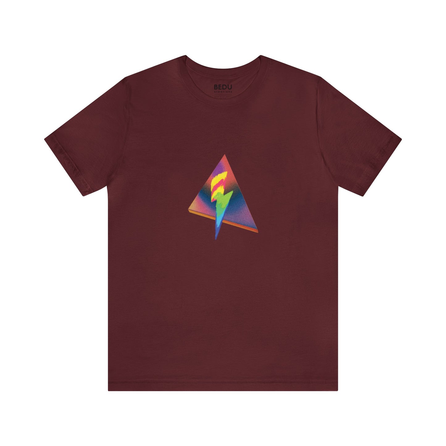 90’s Retro Geometric Tee: A Flashback to Psychedelic Vibes