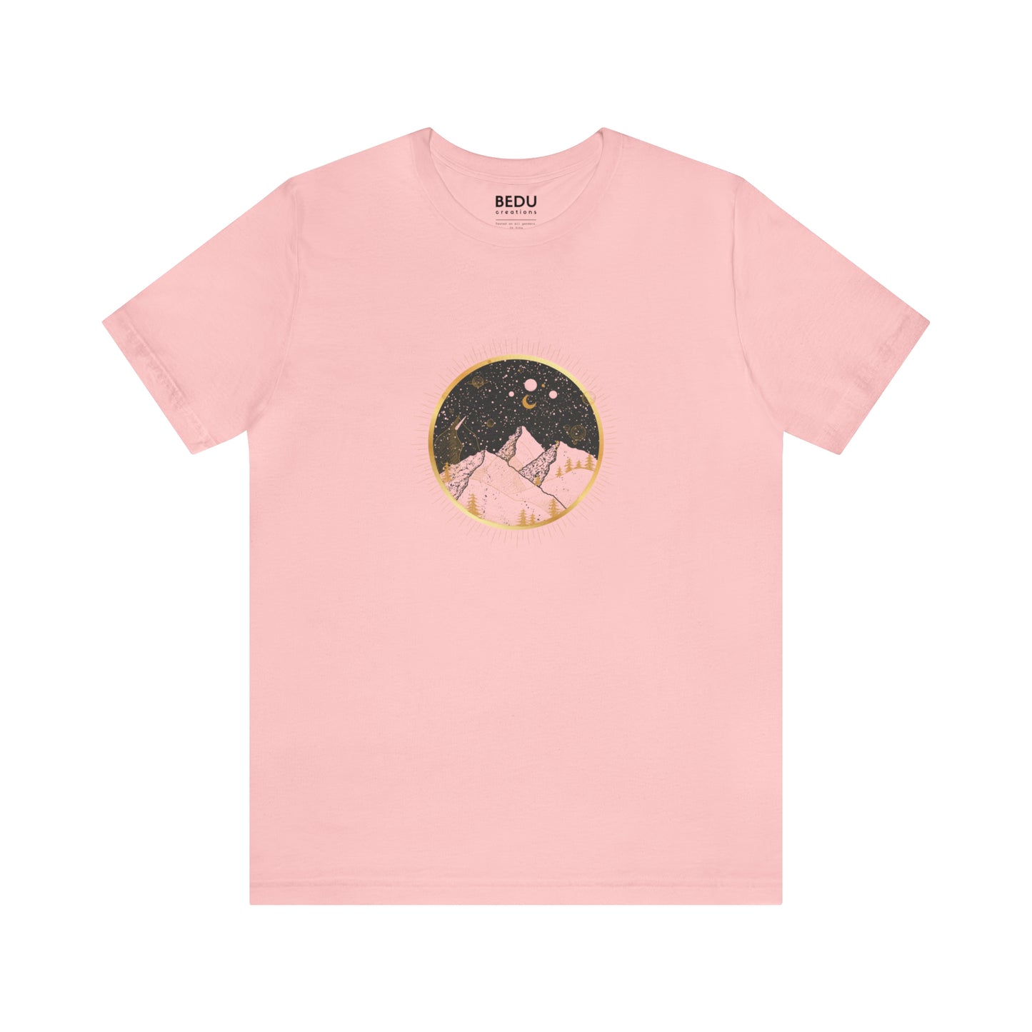 Celestial Mountain Majesty: A T-Shirt for the Cosmic Explorer