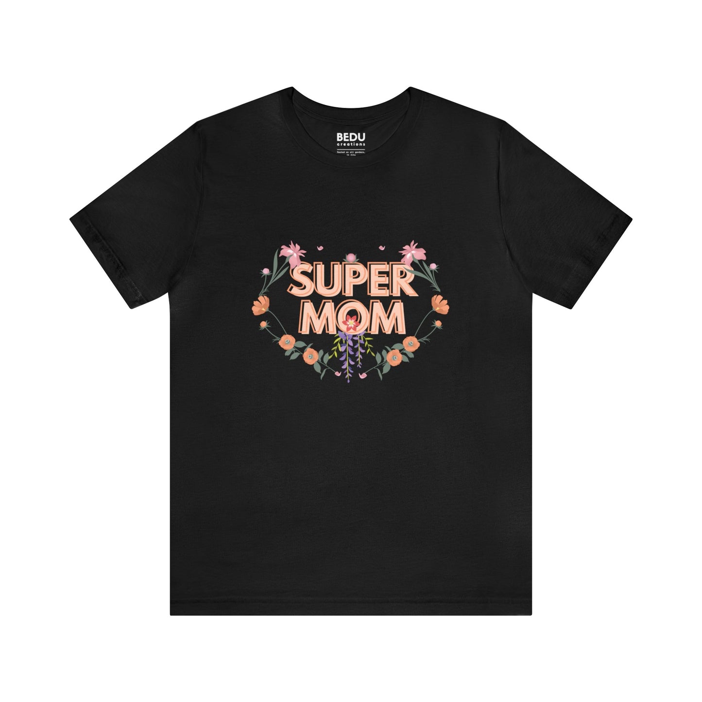 Super Mom’s Floral Diamond: A Mother’s Day Tribute t-shirt