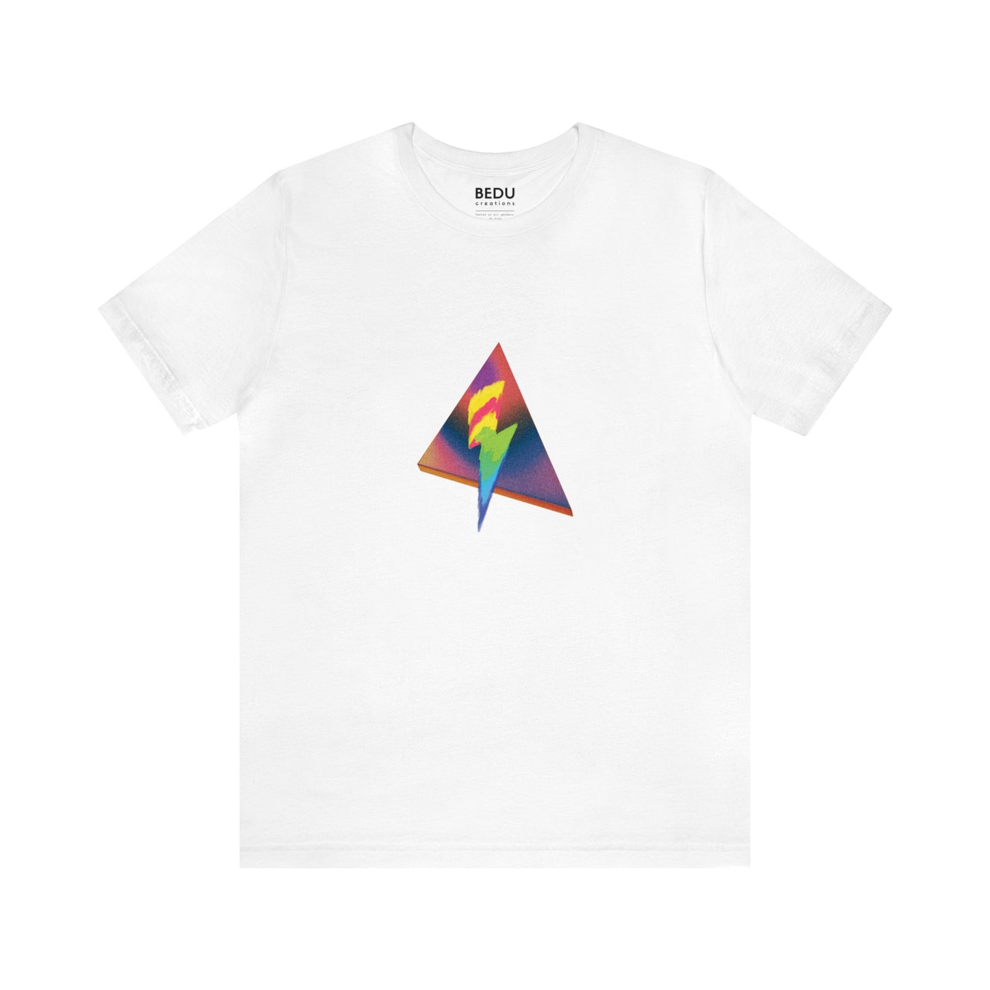 90’s Retro Geometric Tee: A Flashback to Psychedelic Vibes