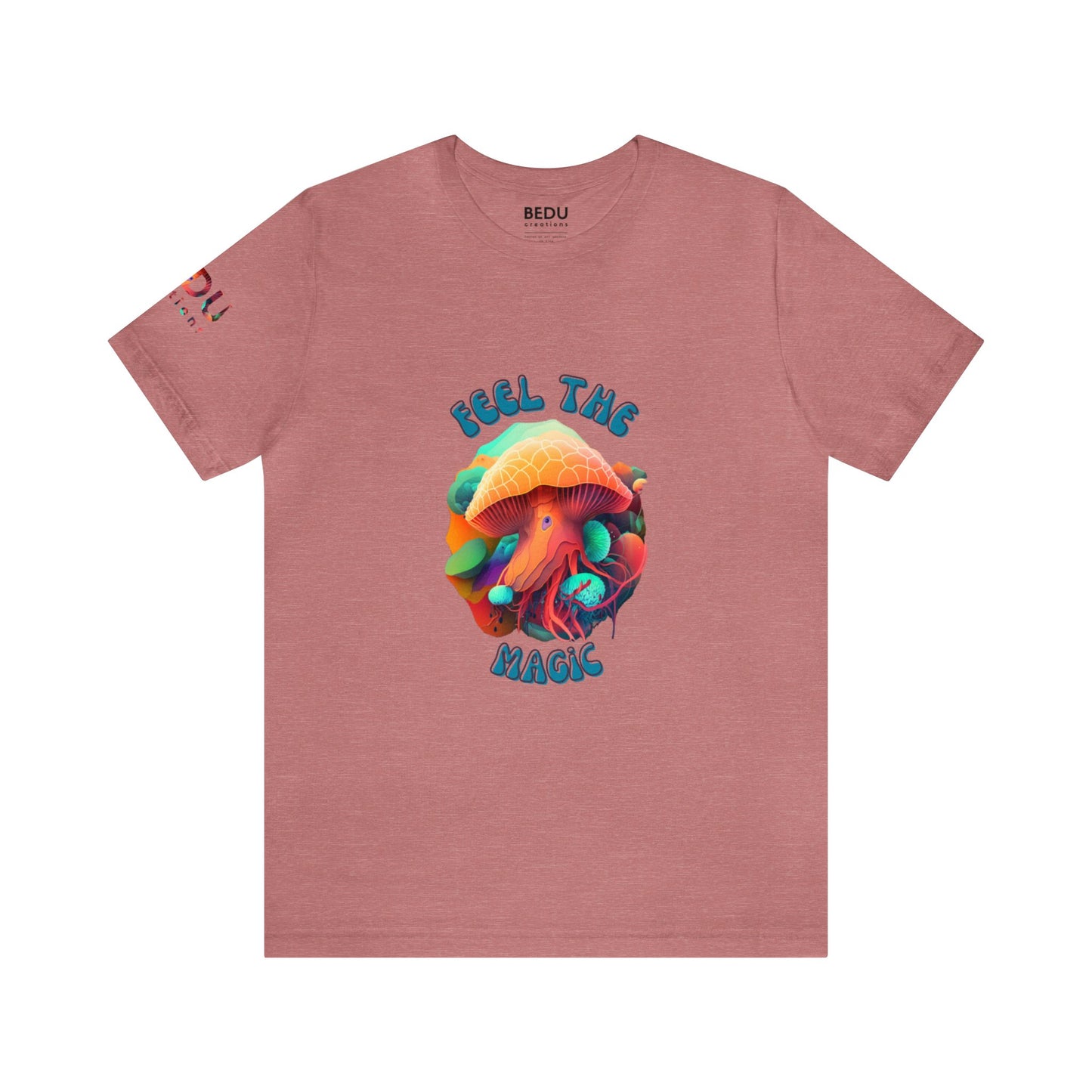 Magic Mushroom T-Shirt: Psychedelic Artistry on a Cozy Cotton Tee