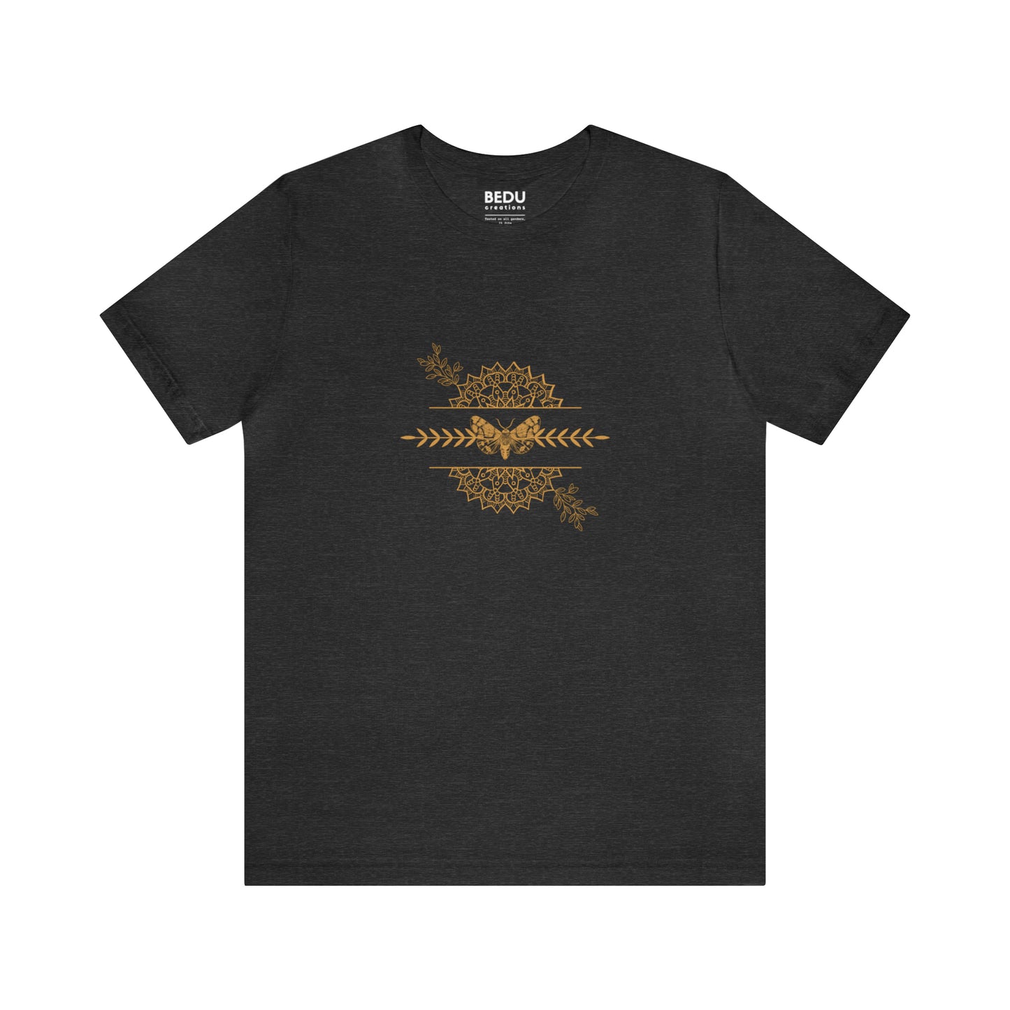 Golden Mandala Butterfly: A Serene Symbol T-shirt