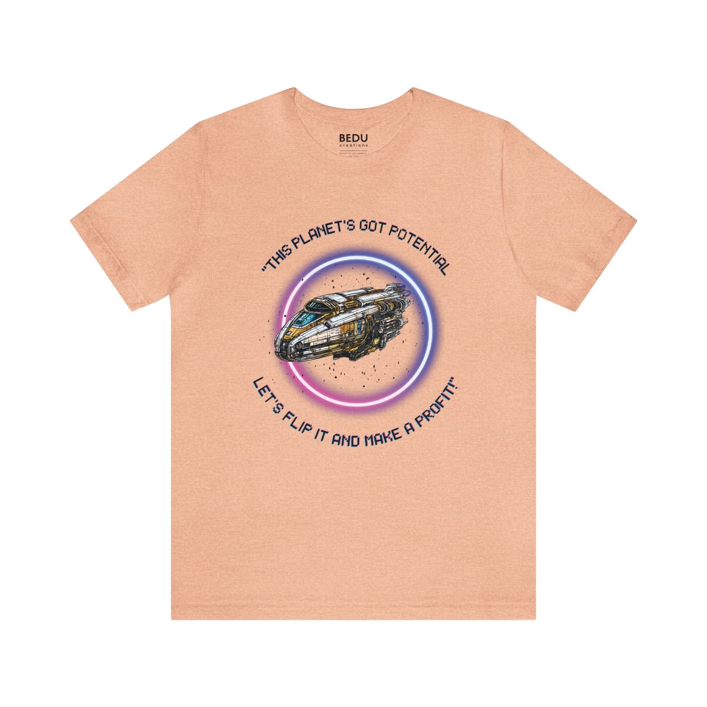 Galactic Profit planet Tshirt: Unleash the Fun