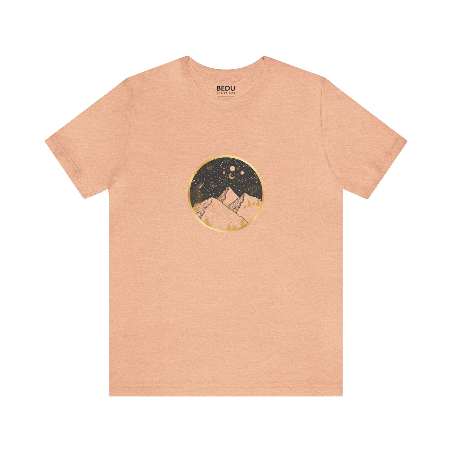 Celestial Mountain Majesty: A T-Shirt for the Cosmic Explorer