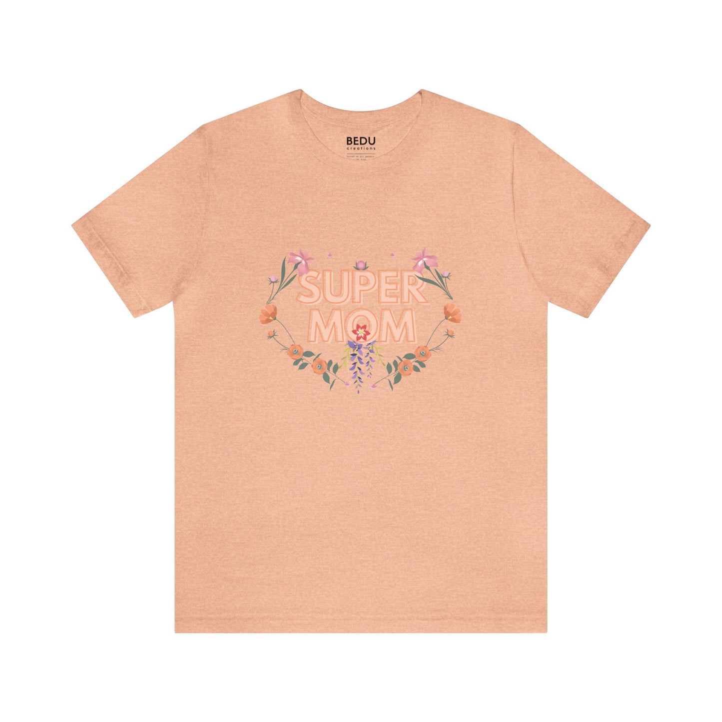 Super Mom’s Floral Diamond: A Mother’s Day Tribute t-shirt