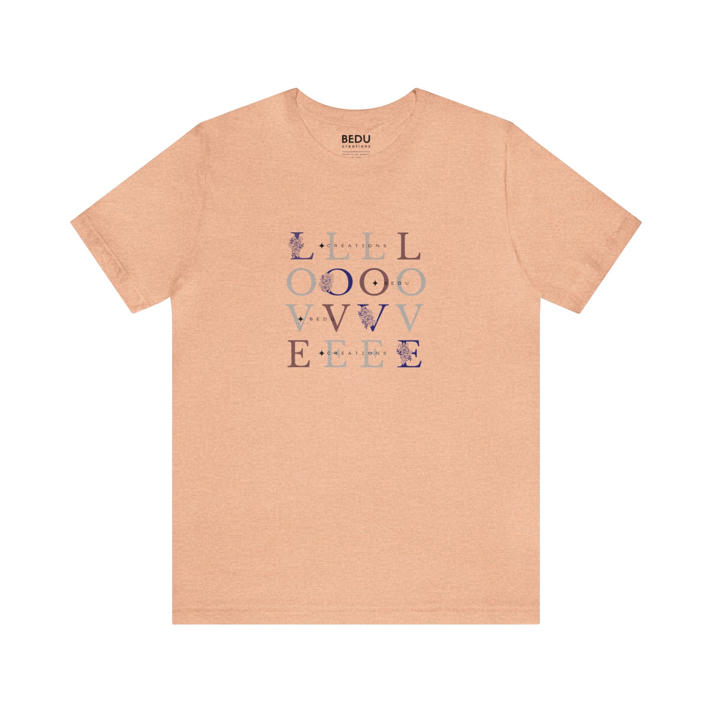 LOVE LOVE: Limitless Optimism, Valiant Empathy” T-Shirt.