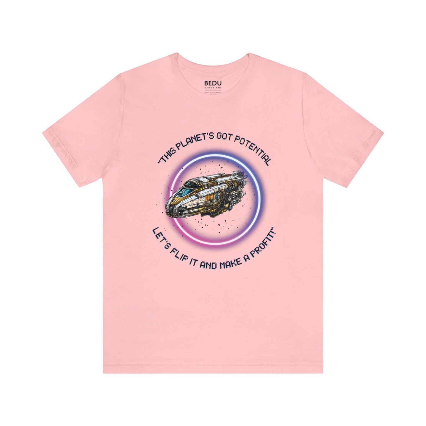 Galactic Profit planet Tshirt: Unleash the Fun