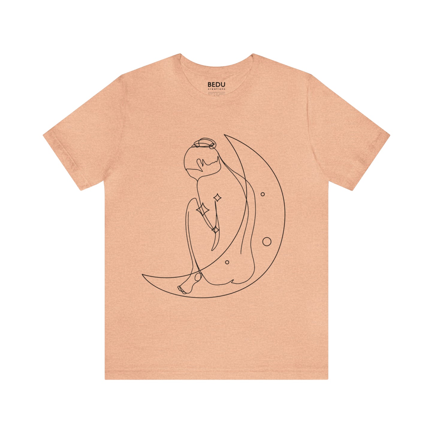 Lunar Embrace: A Portrait of Feminine Introspection