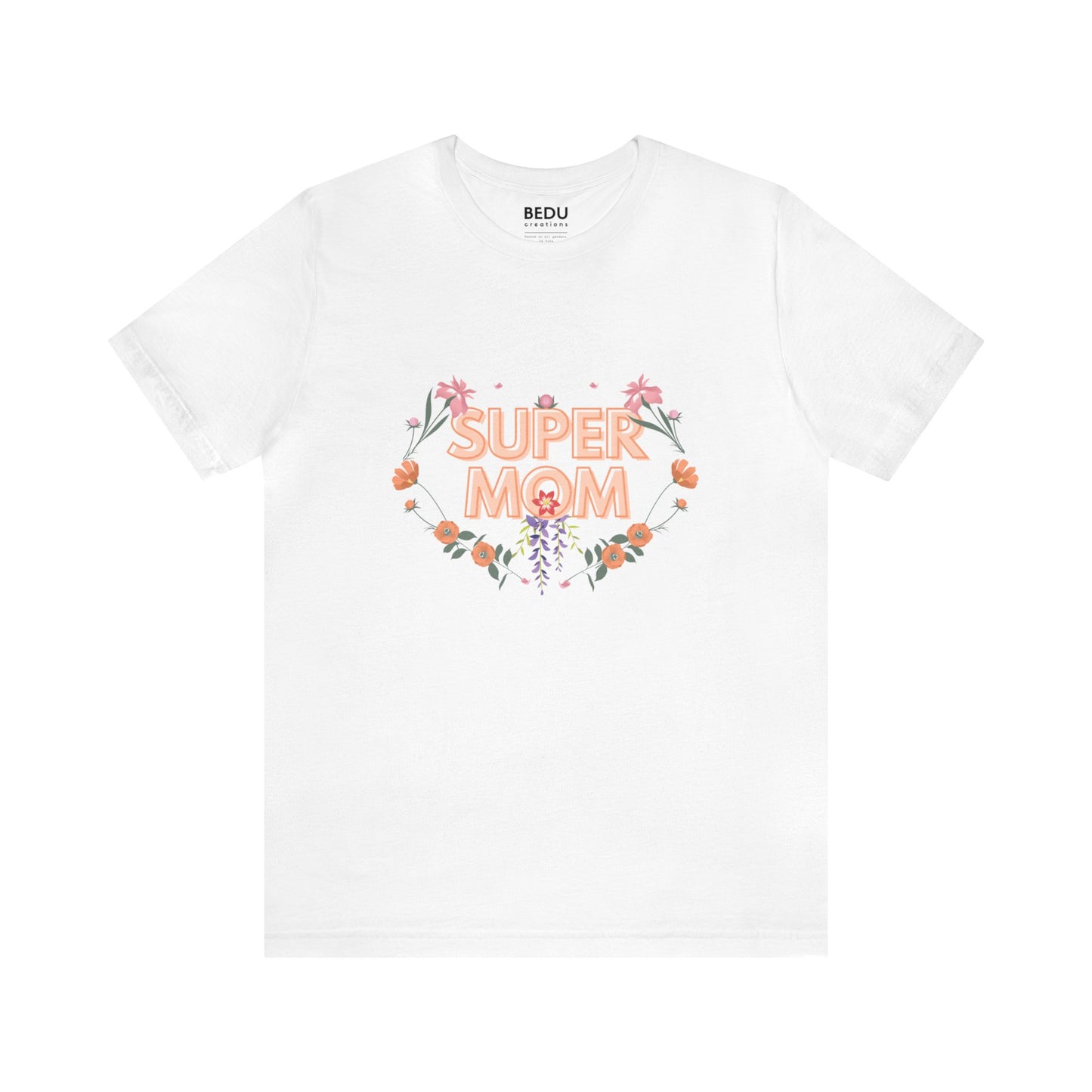 Super Mom’s Floral Diamond: A Mother’s Day Tribute t-shirt