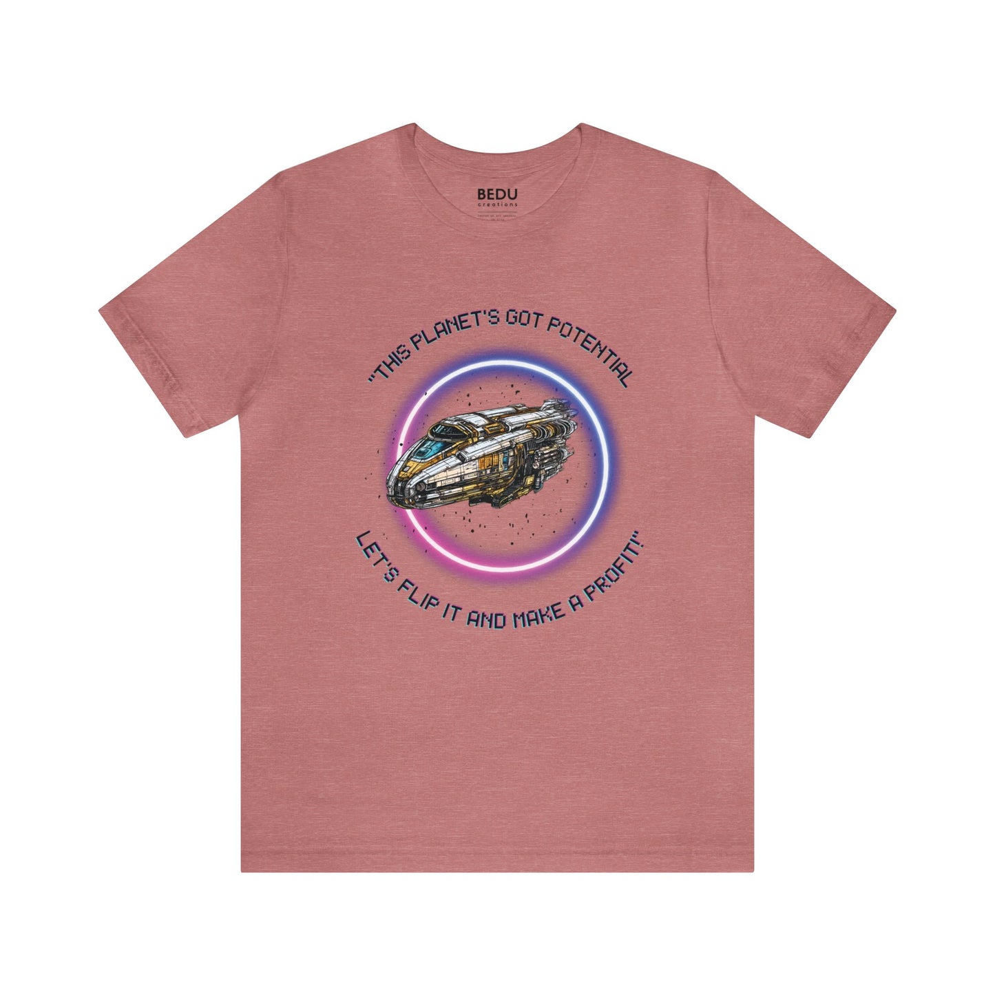Galactic Profit planet Tshirt: Unleash the Fun