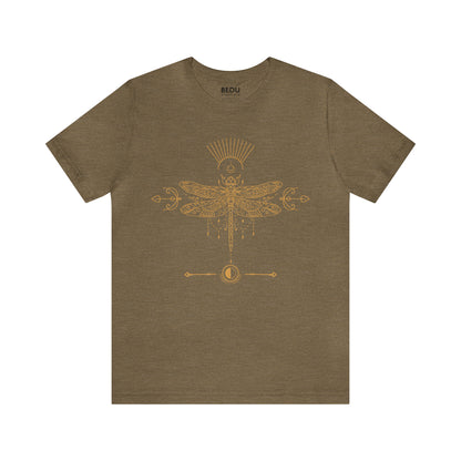 Starry Dragonfly: A T-Shirt for the Cosmic Dreamer