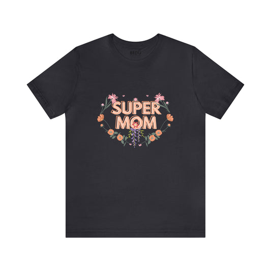 Super Mom’s Floral Diamond: A Mother’s Day Tribute t-shirt