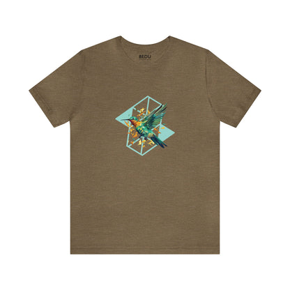 Geometric Hummingbird Tee