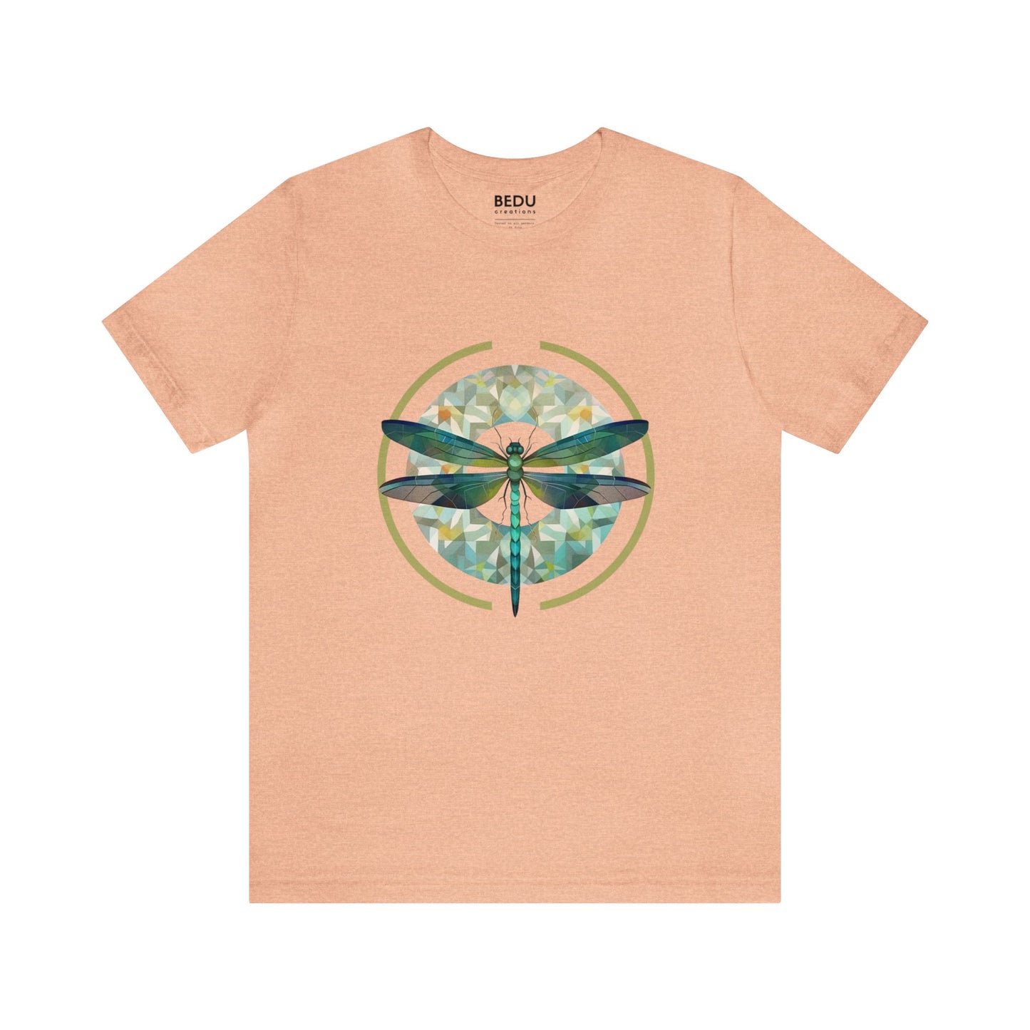 Dragonfly Dreams Tee: Embrace Nature's Geometry and Soar with Style