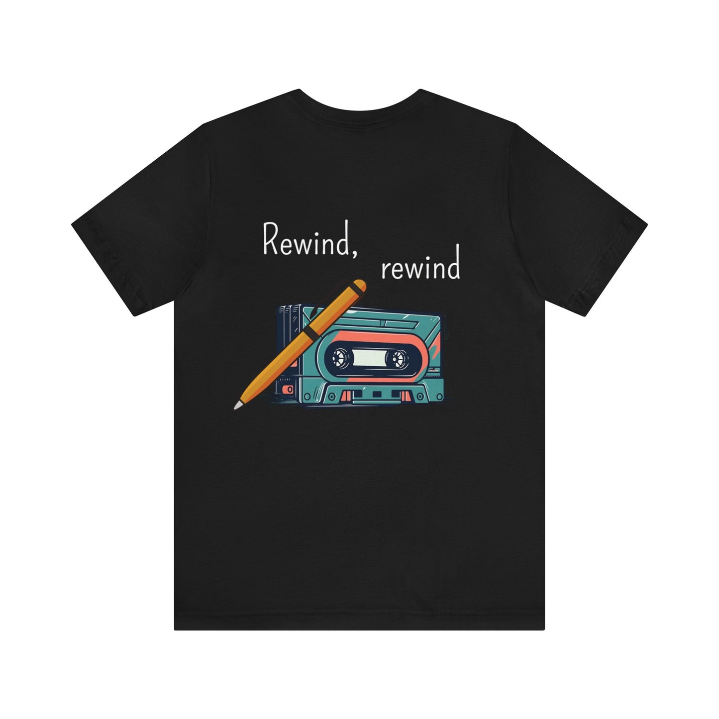 Cassette Rewind Tee: A Sophisticated Ode to the Analog Era