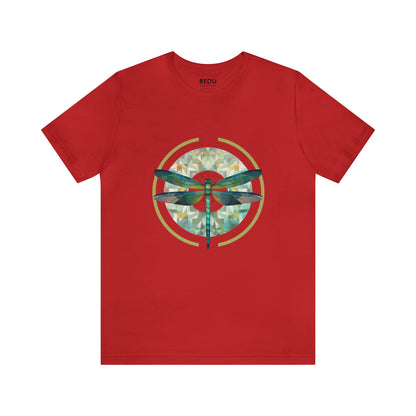 Dragonfly Dreams Tee: Embrace Nature's Geometry and Soar with Style