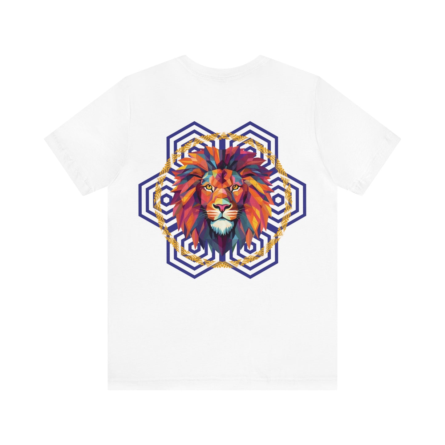 Geometric Lion Majesty Tee