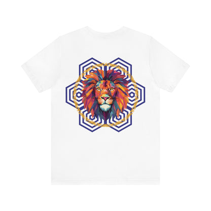 Geometric Lion Majesty Tee