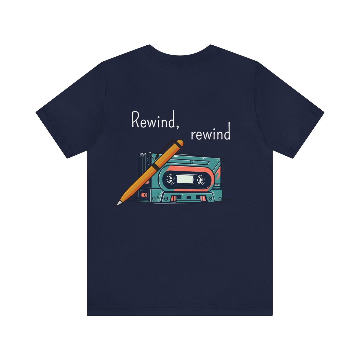 Cassette Rewind Tee: A Sophisticated Ode to the Analog Era