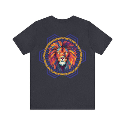 Geometric Lion Majesty Tee