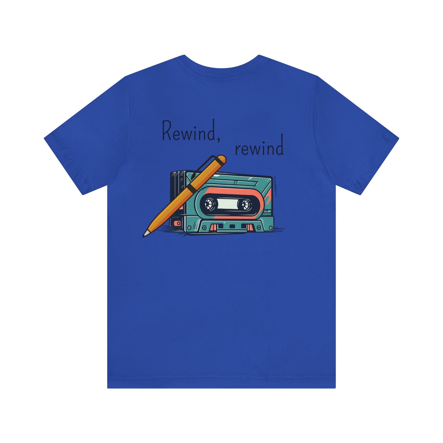 Cassette Rewind Tee: A Sophisticated Ode to the Analog Era