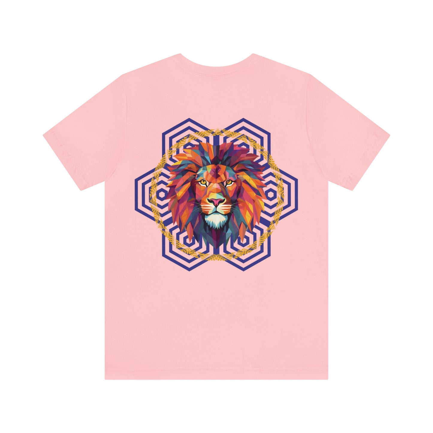 Geometric Lion Majesty Tee