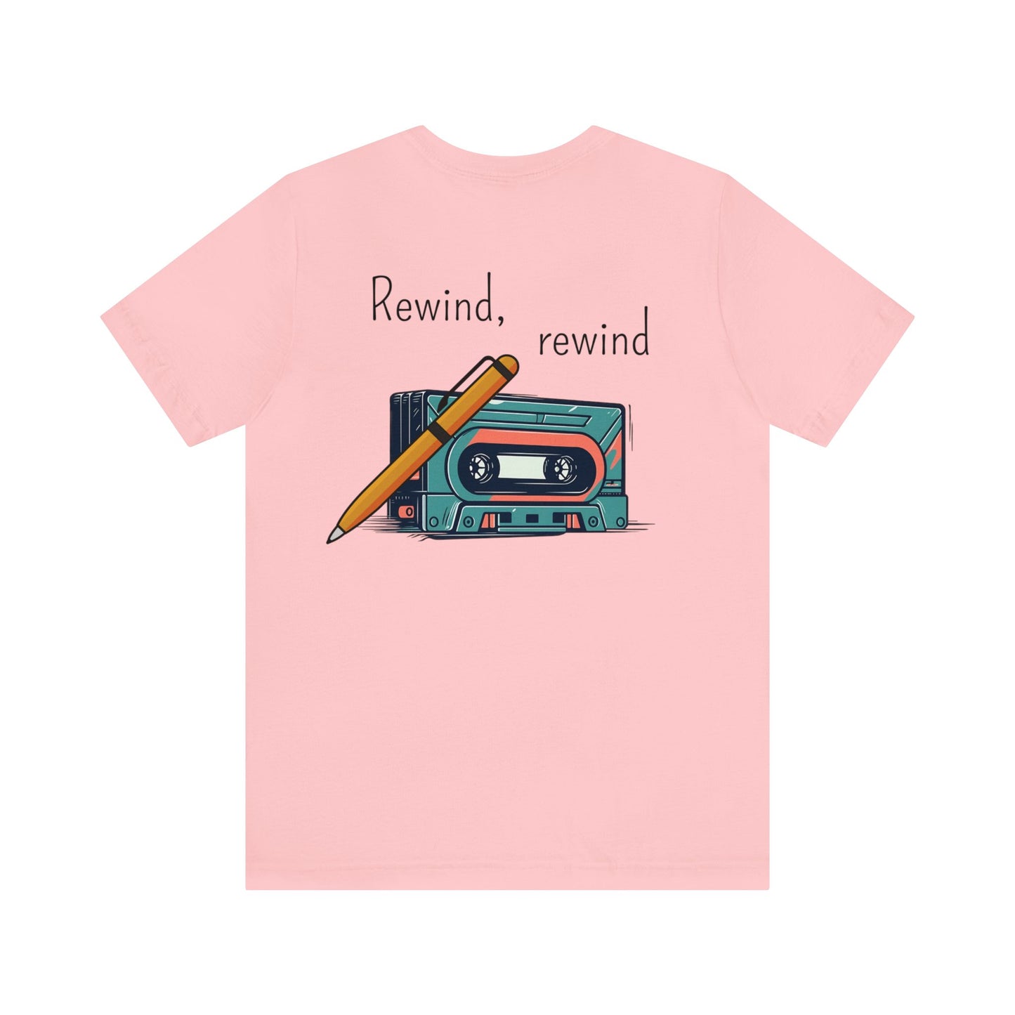 Cassette Rewind Tee: A Sophisticated Ode to the Analog Era