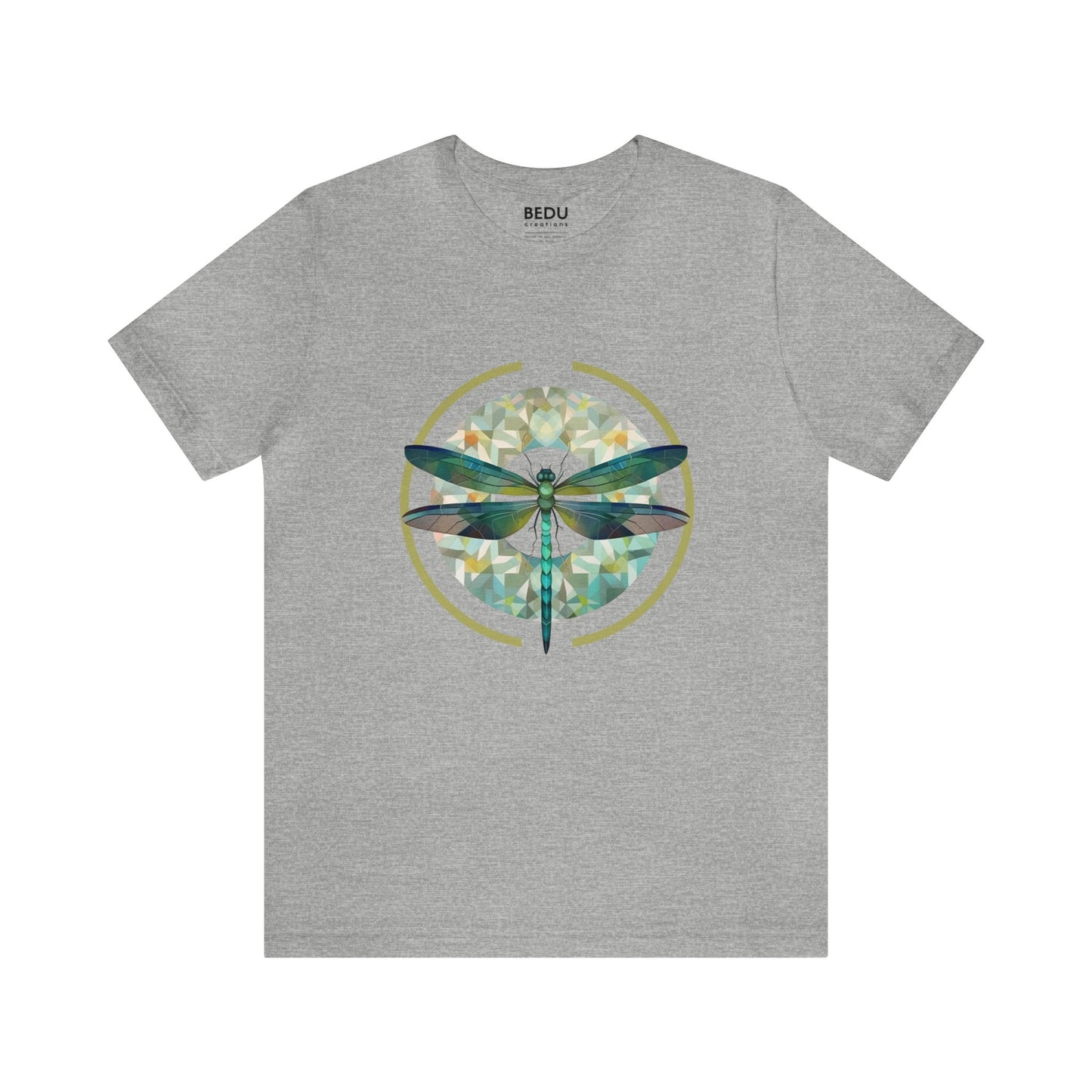 Dragonfly Dreams Tee: Embrace Nature's Geometry and Soar with Style