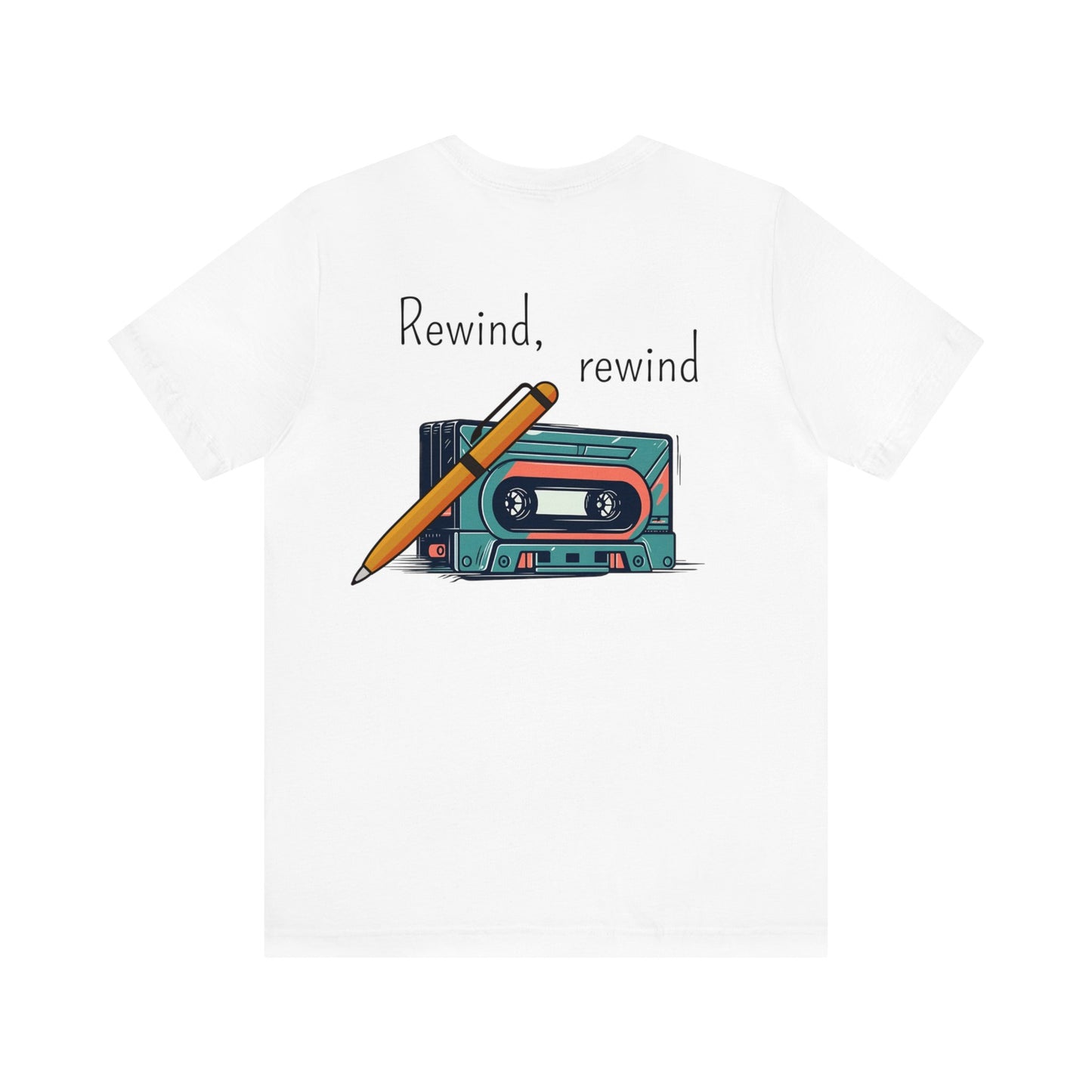 Cassette Rewind Tee: A Sophisticated Ode to the Analog Era