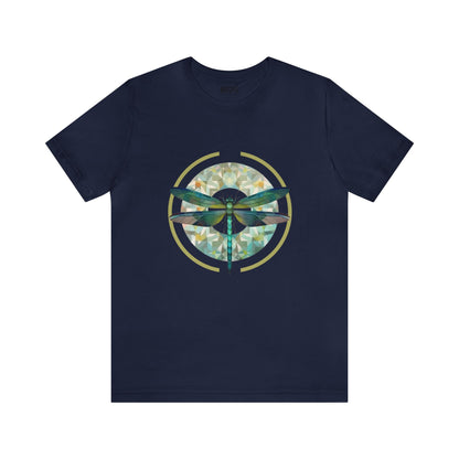 Dragonfly Dreams Tee: Embrace Nature's Geometry and Soar with Style