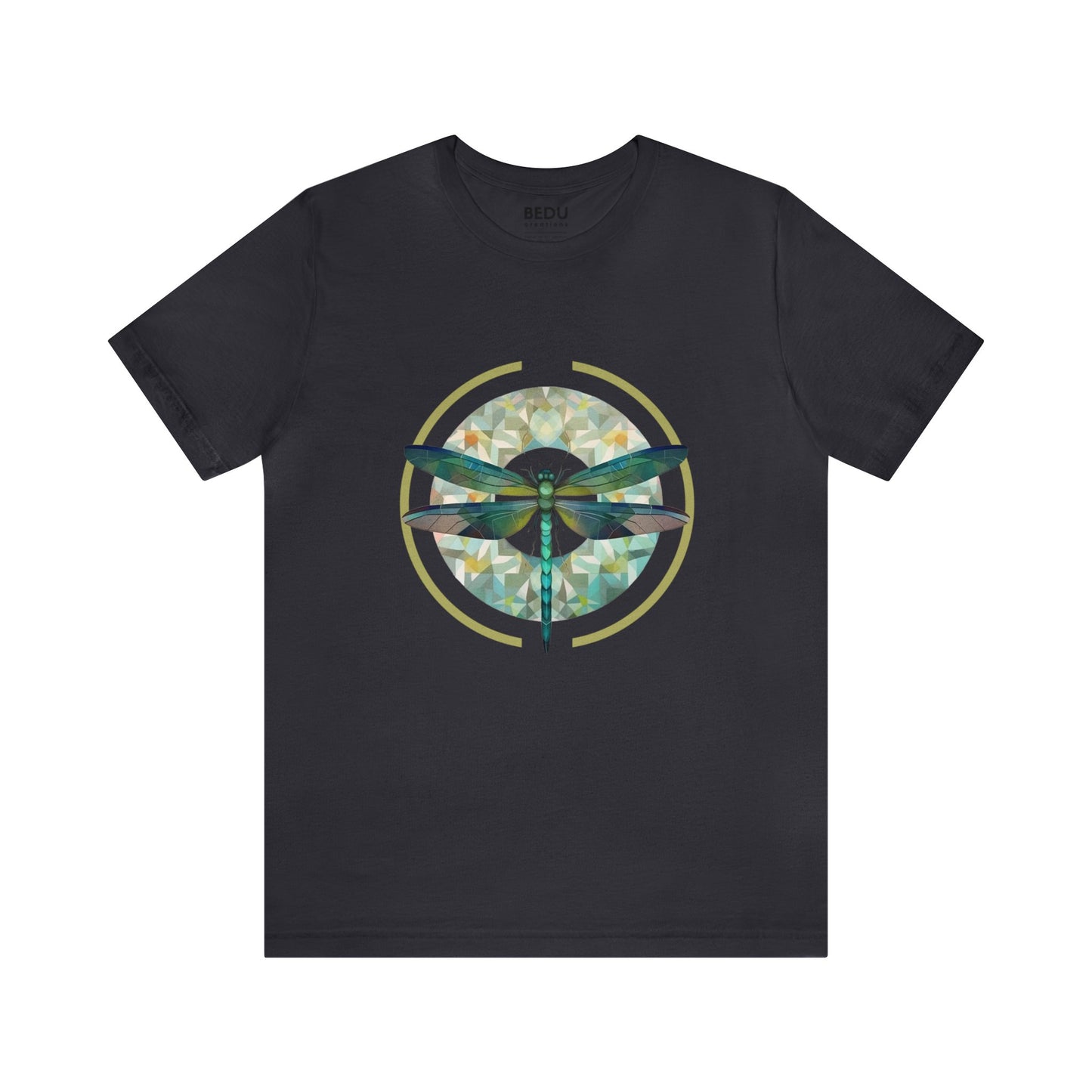 Dragonfly Dreams Tee: Embrace Nature's Geometry and Soar with Style