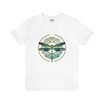 Dragonfly Dreams Tee: Embrace Nature's Geometry and Soar with Style