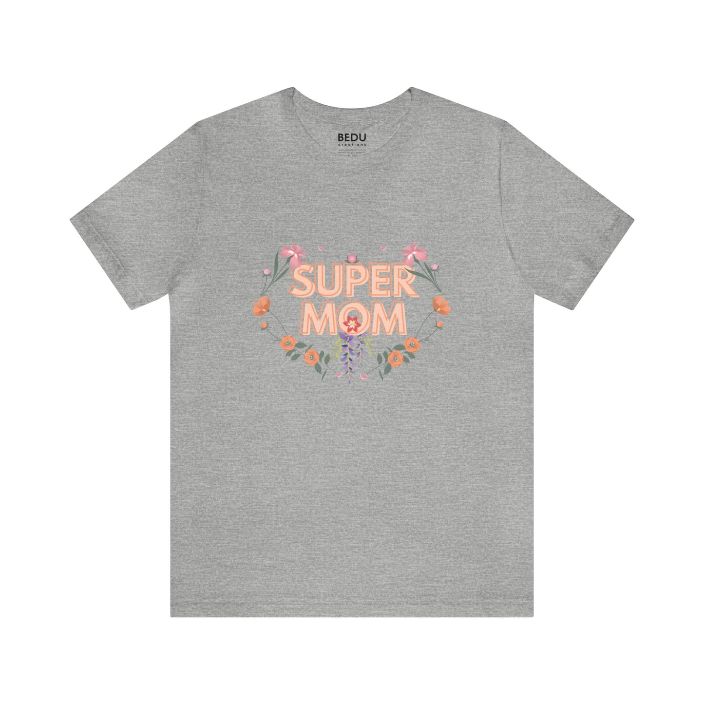 Super Mom’s Floral Diamond: A Mother’s Day Tribute t-shirt