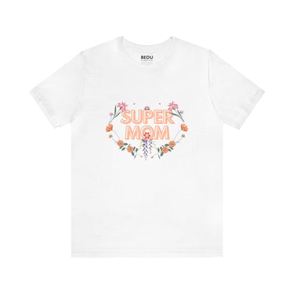 Super Mom’s Floral Diamond: A Mother’s Day Tribute t-shirt