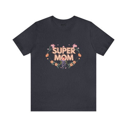 Super Mom’s Floral Diamond: A Mother’s Day Tribute t-shirt