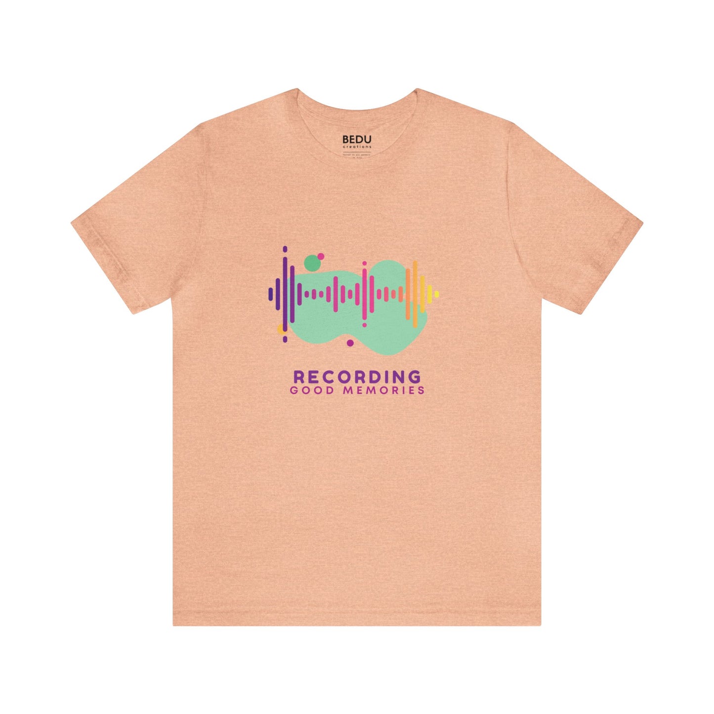 Recording Good Memories’ Tee: A Tribute to Music and Moments