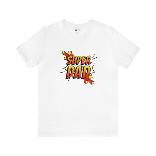 Super Geek Dad’ Tee: A Tribute to Comic-Loving Fathers