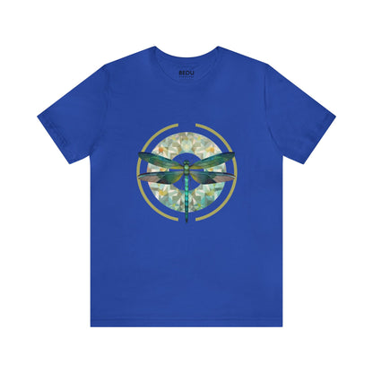 Dragonfly Dreams Tee: Embrace Nature's Geometry and Soar with Style