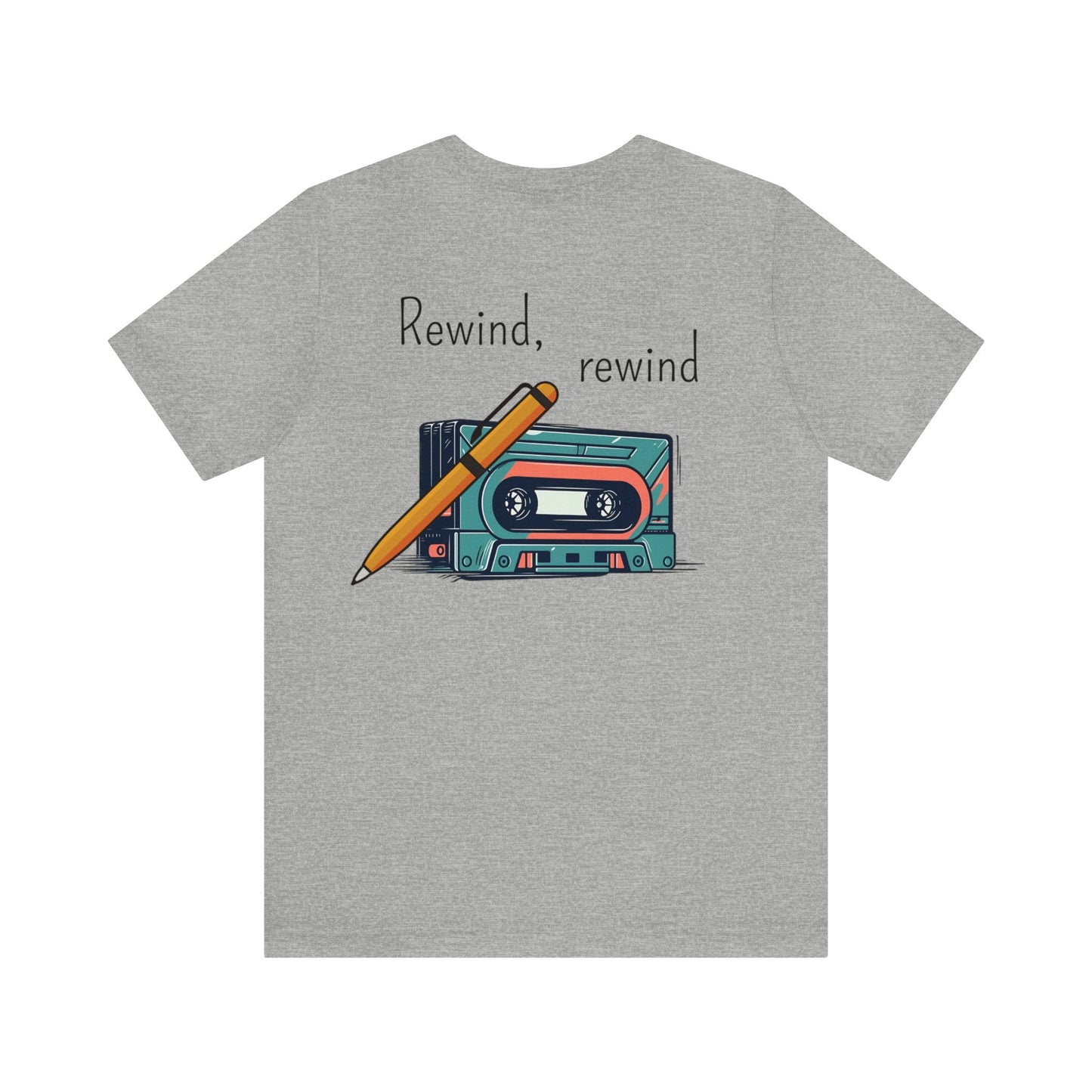 Cassette Rewind Tee: A Sophisticated Ode to the Analog Era